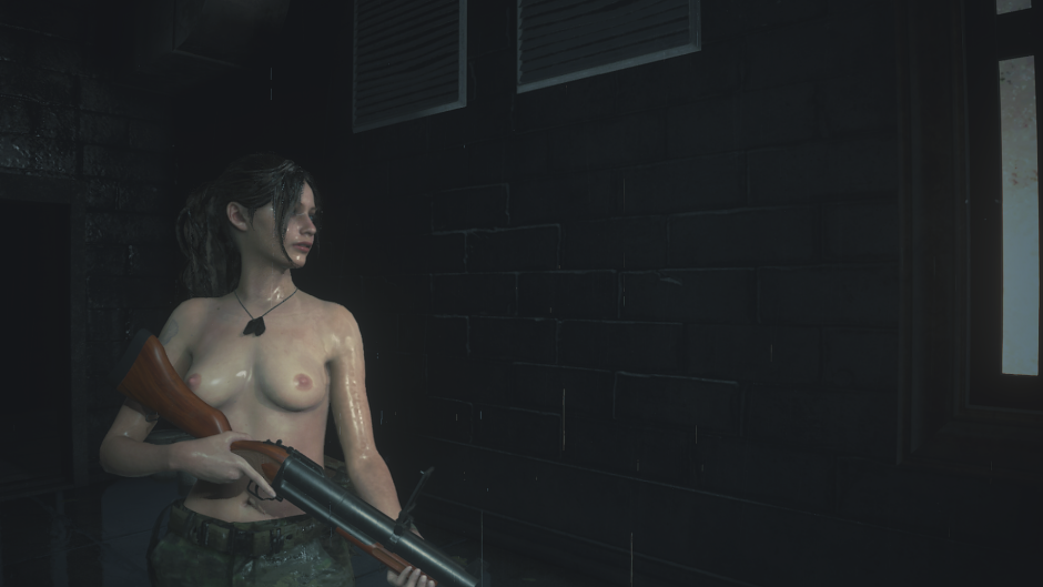 Hell naked resident Evil 2 remake