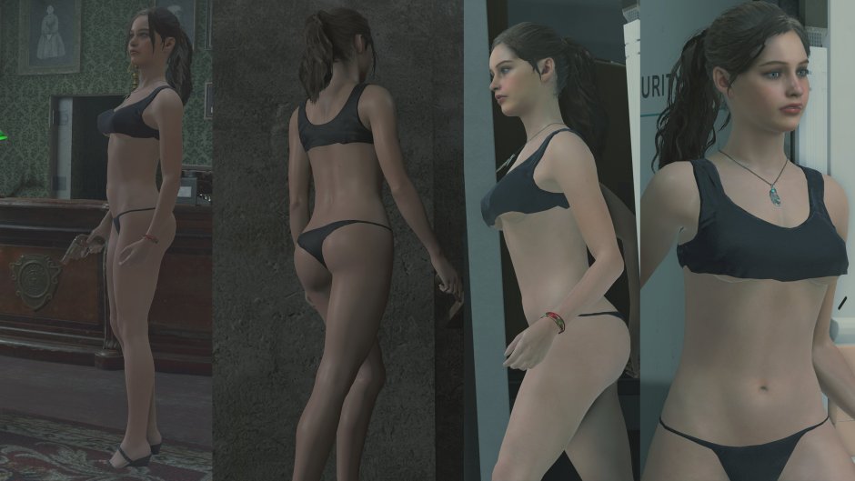Resident Evil 2 Remake Naked Claire