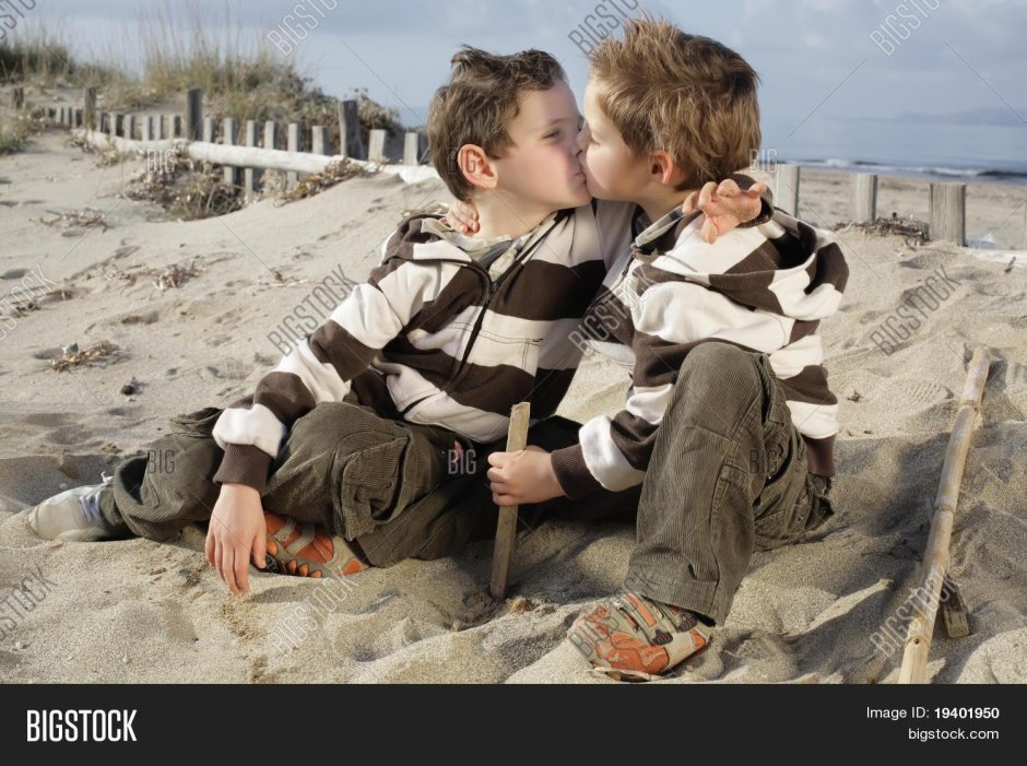 Love of two boys Children