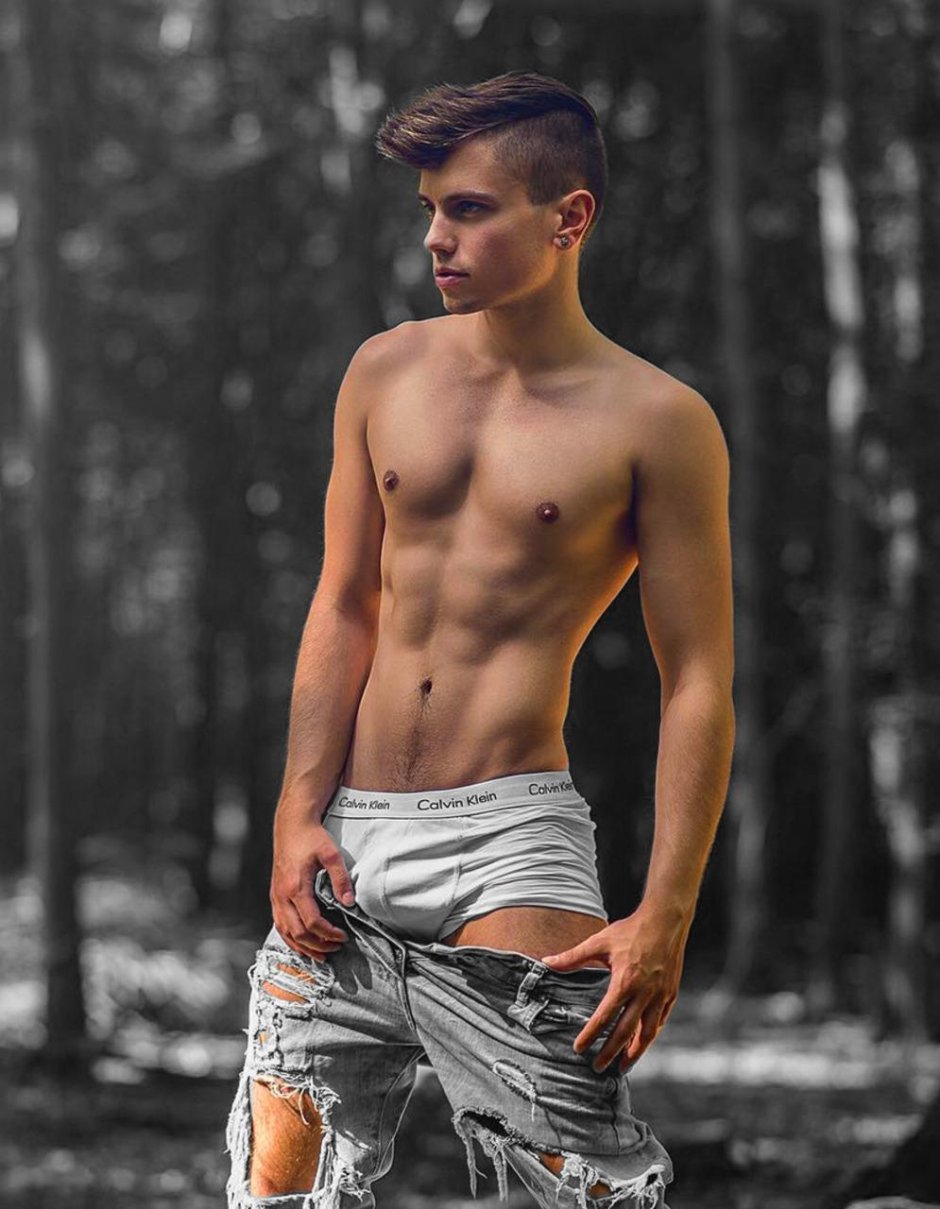 Beautiful slender boys