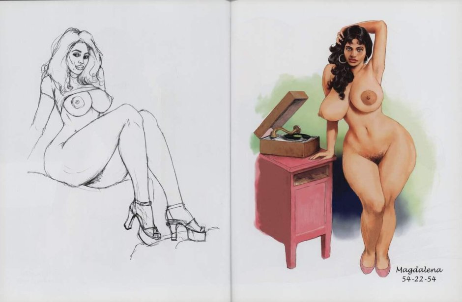 Phil Henderson Erotic drawings