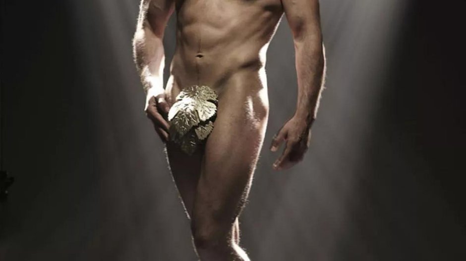 Nude men in Front of Mirror Photoshoot