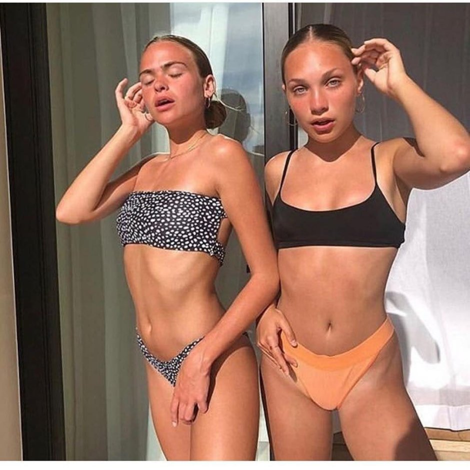 Maddy Siegler in a swimsuit