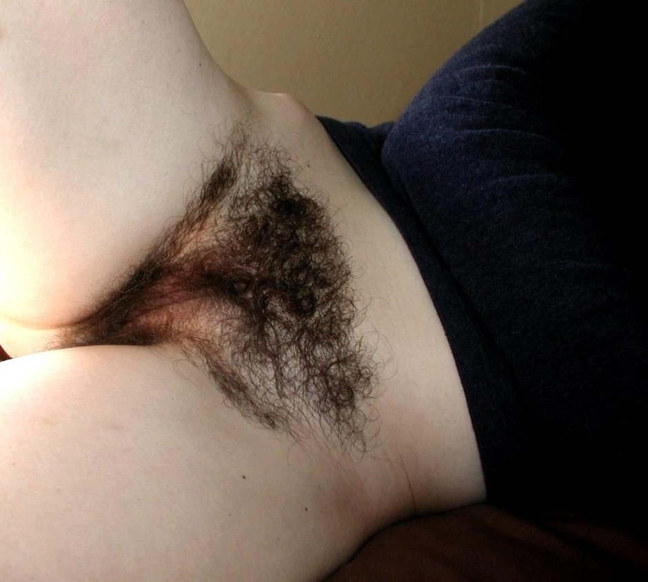 Hairy Triangle between the legs