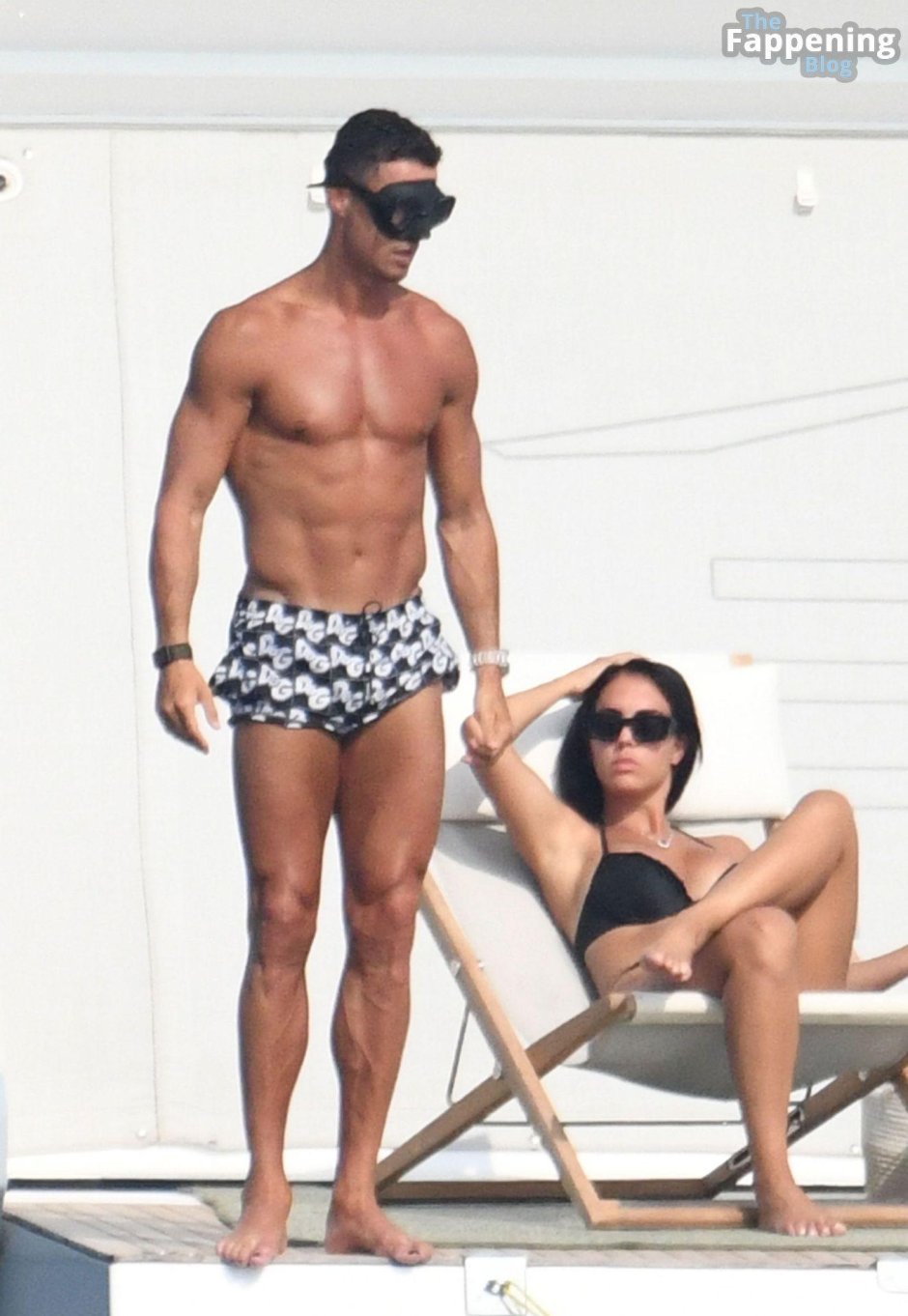 Ronaldo and Georgina