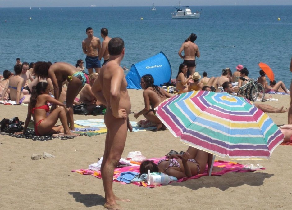 Barcelona Beach Topless