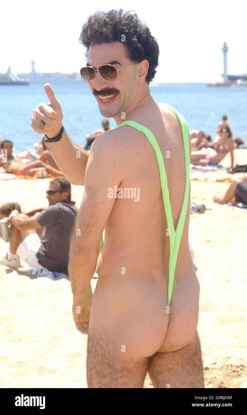 Borat photo with son