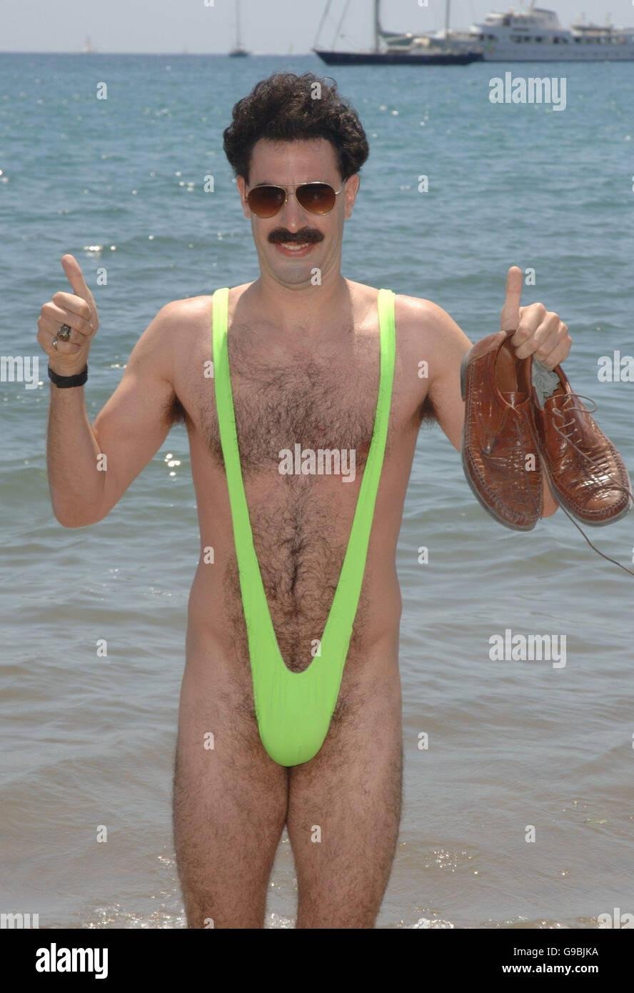 Borat in a swimsuit