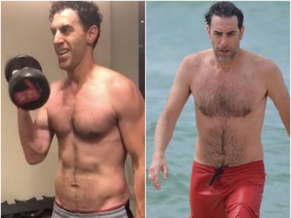 Sasha Baron Cohen Body