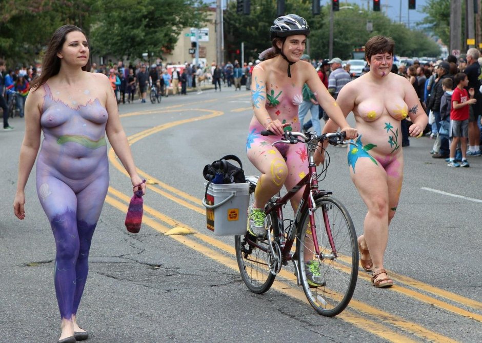 Festival of naked hairy women