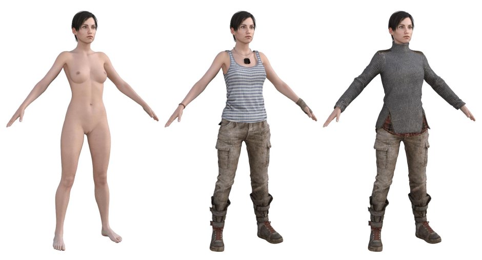 Metro 2033 Exodus naked Anna