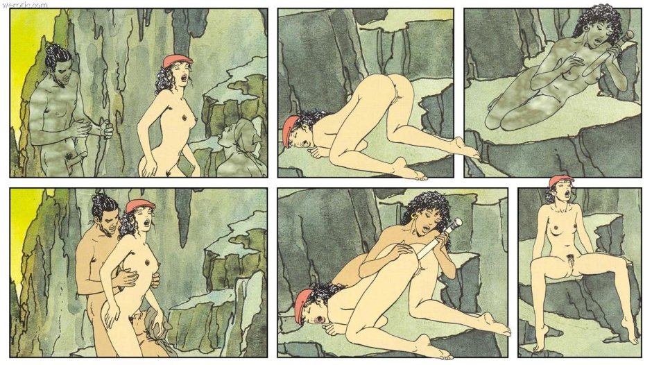 Erotic comic book Milia Manara Kamasutra