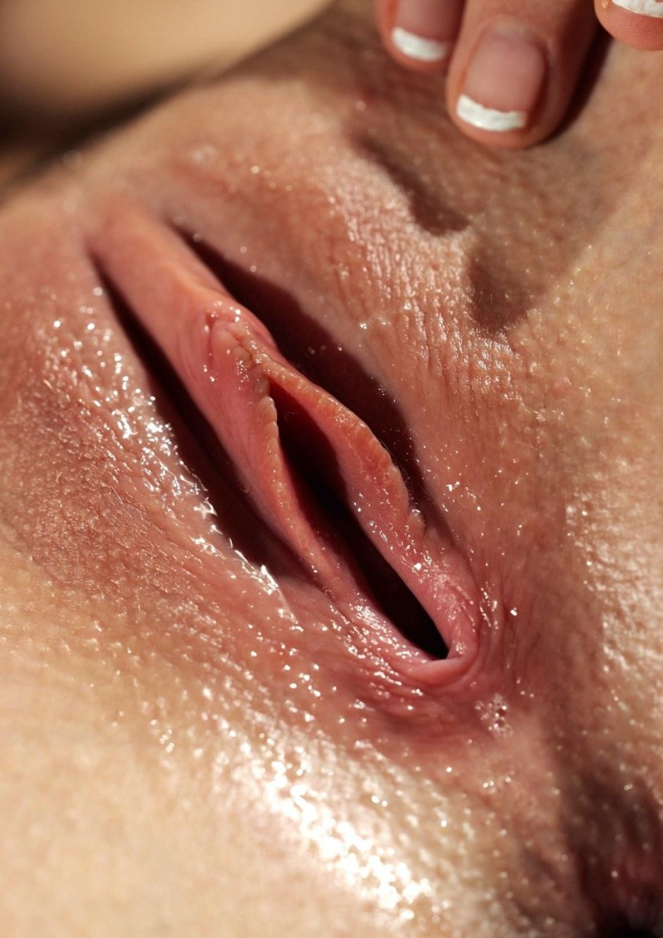 Naked girls close-up