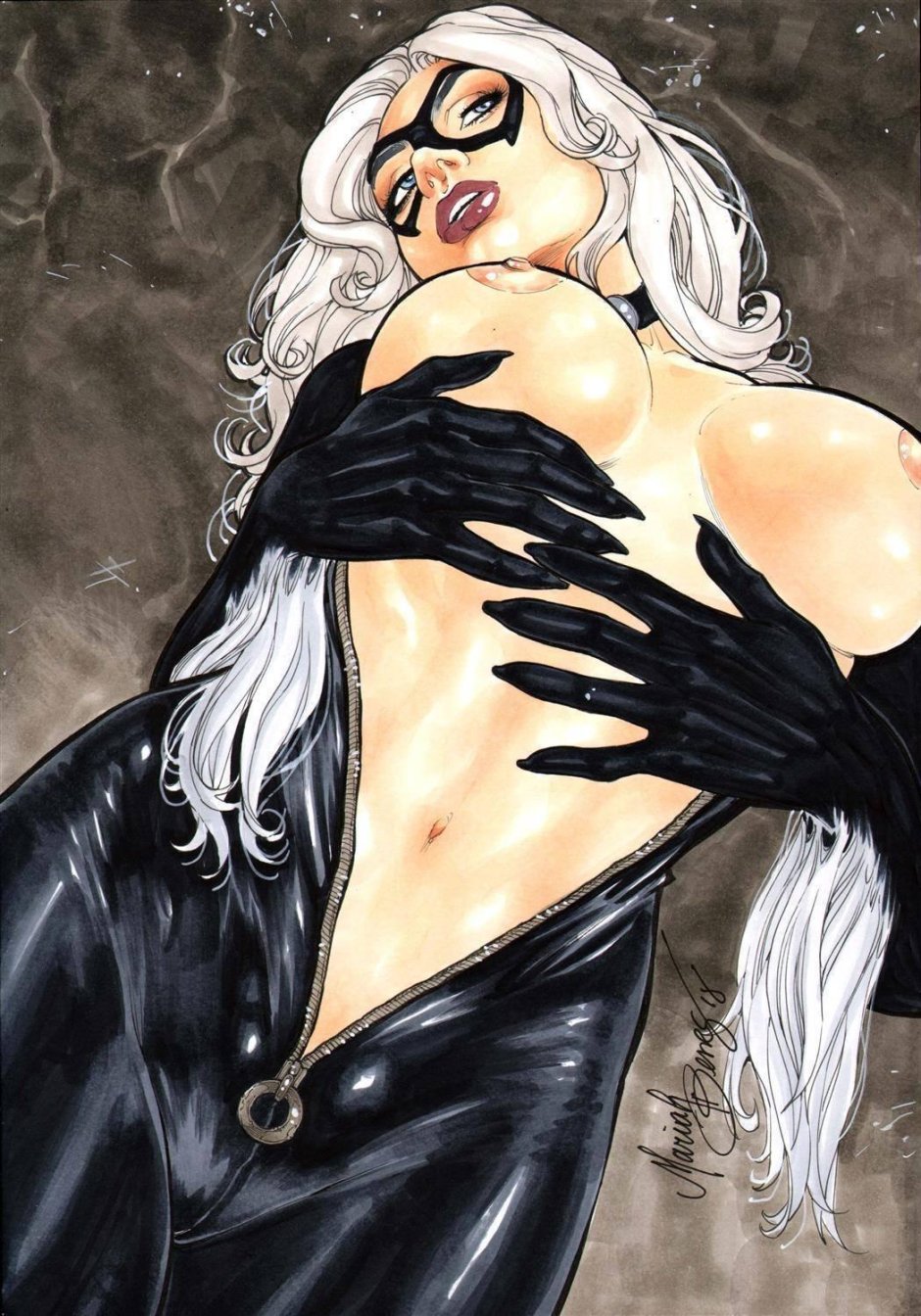 Felicia Hardy Black Cat Tits