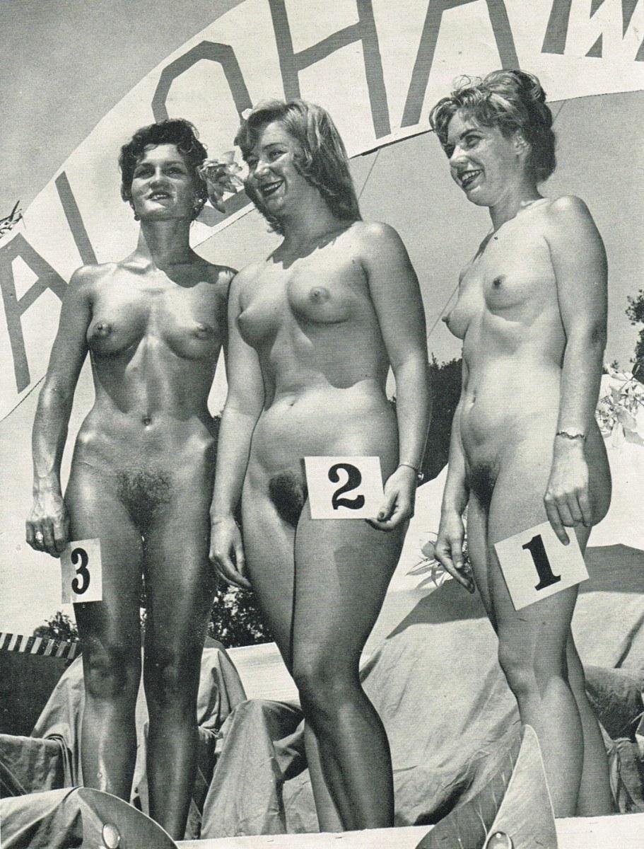 Retro naked beauty contests 1930