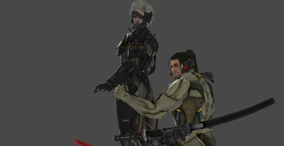 Rayden and Metal Gear