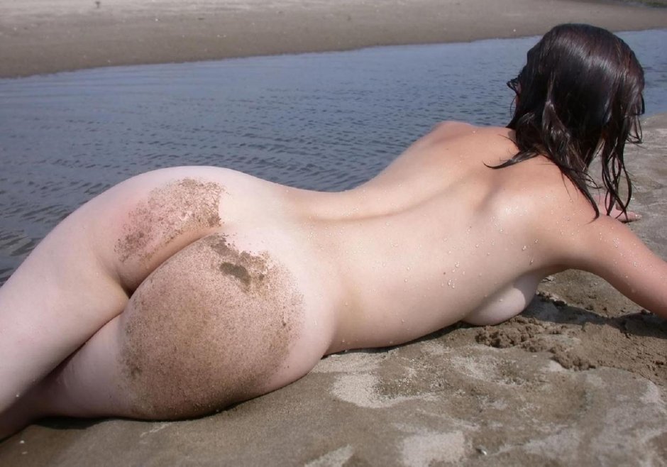 Hairy girls on the beach