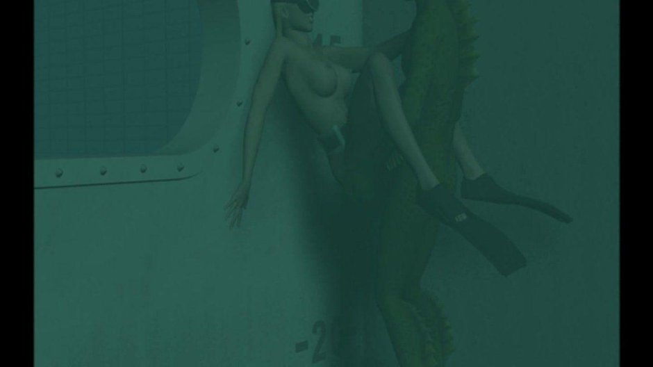 Underwater erotic scenes