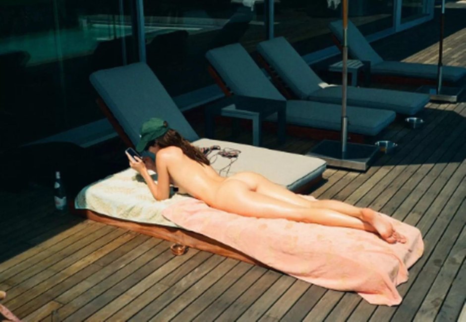 Kendall Jenner Naked on the beach