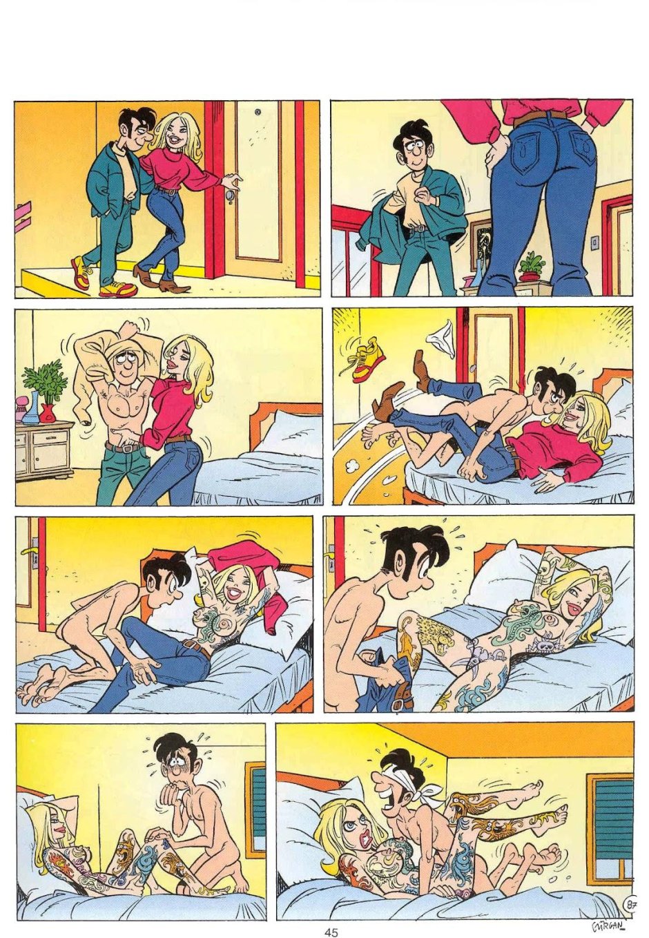 Erotic comics for adults