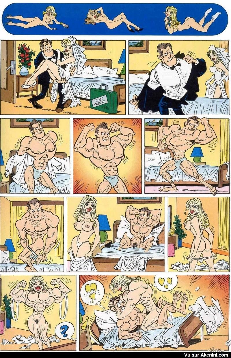 Erotic comics Humor