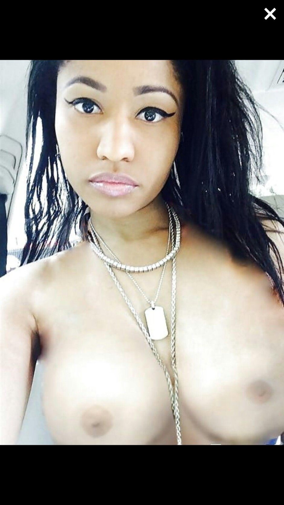 Plums boobs Nicky Minaj