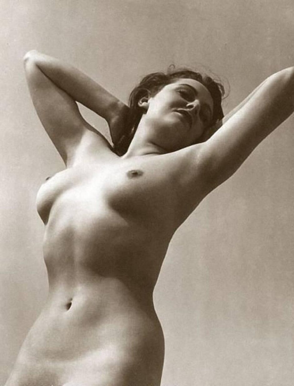 Retro photo of naked women