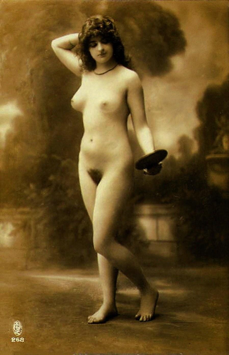 Erotic photo shoot of the 19th century
