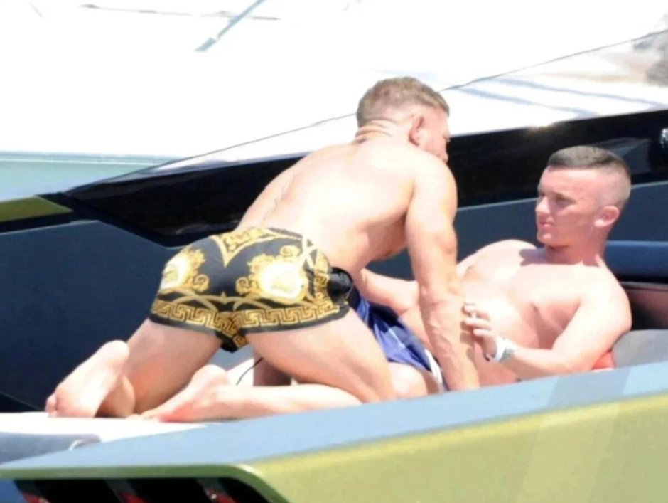 Conor McGregor on Yacht