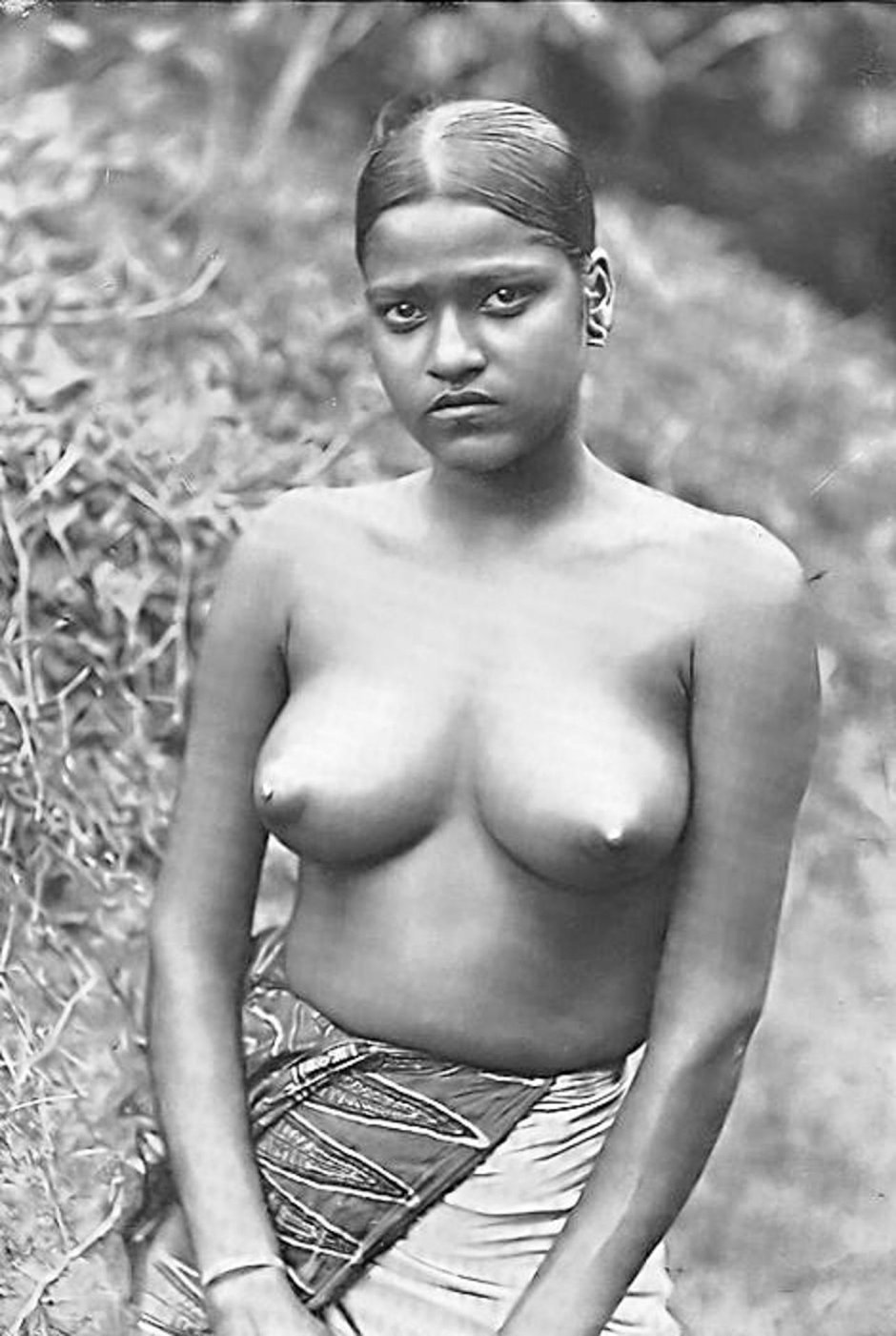 Naked women from the tribe