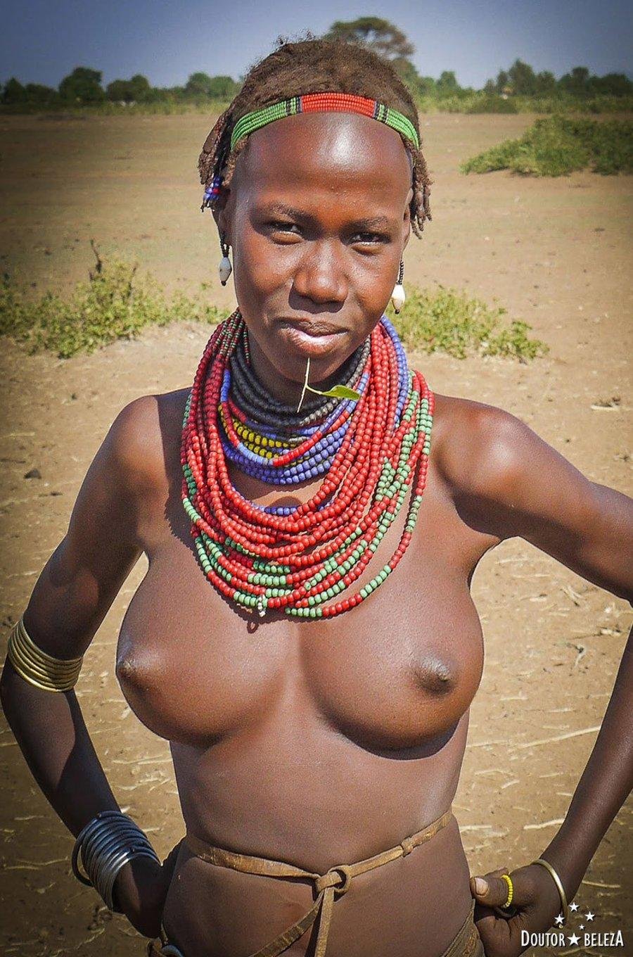 Naked women from the tribe