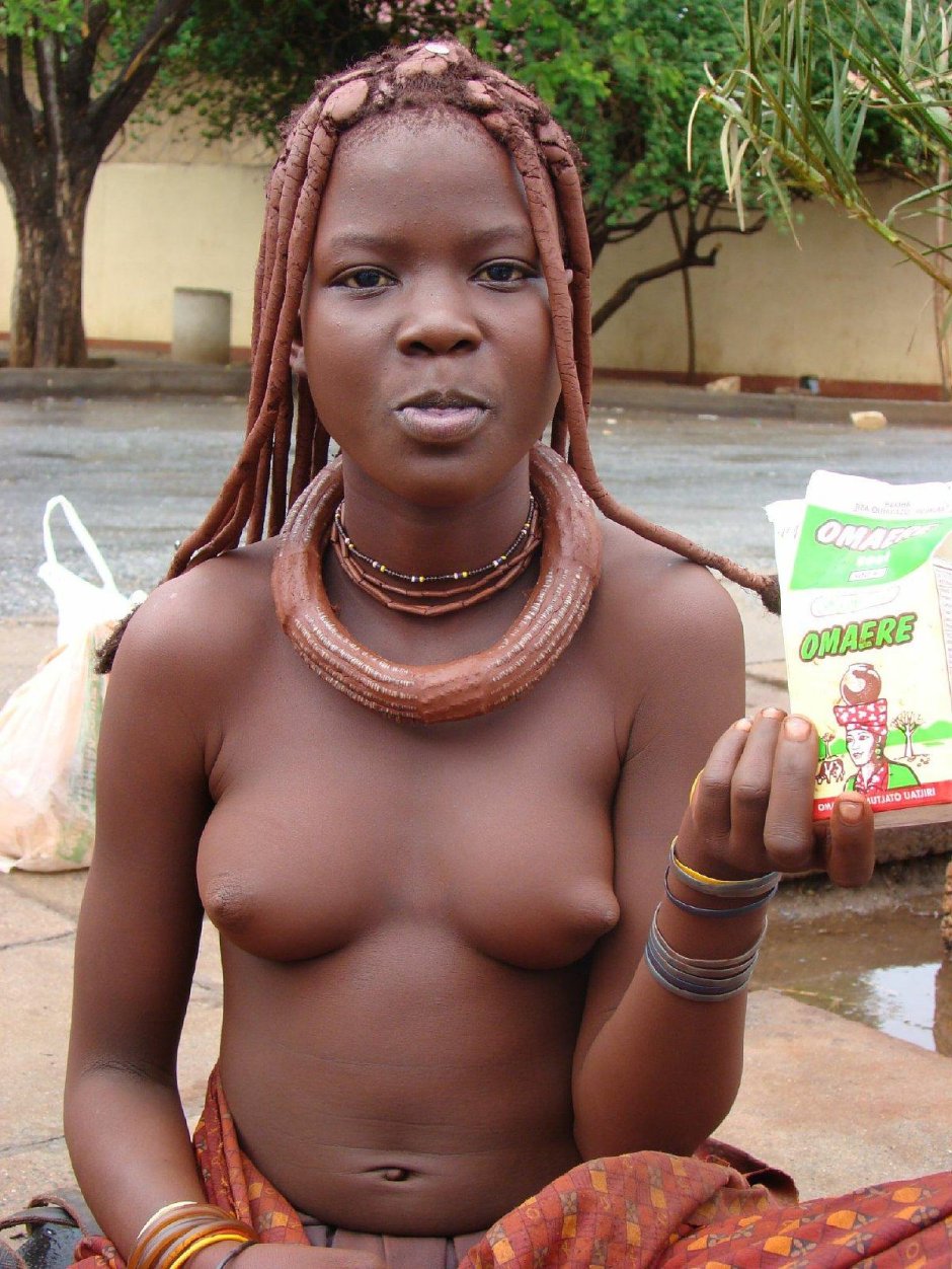 Naked Africans from the tribe