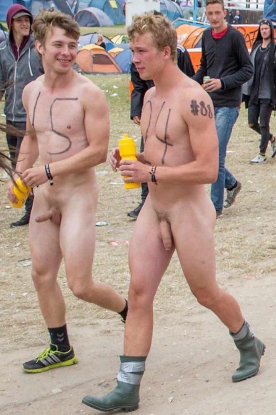 Festival of naked men