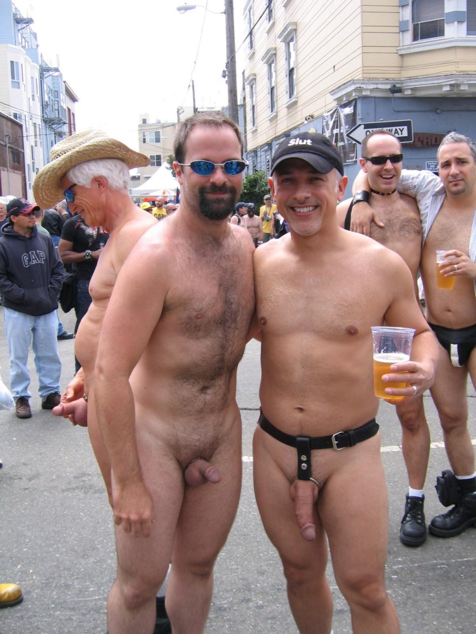 Naked Mens with vagina in public