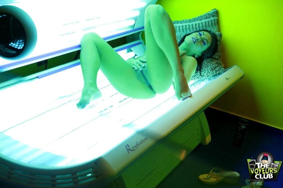 Hidden camera in tanning beds