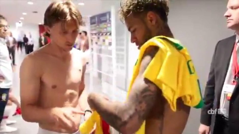 Modric and Neymar