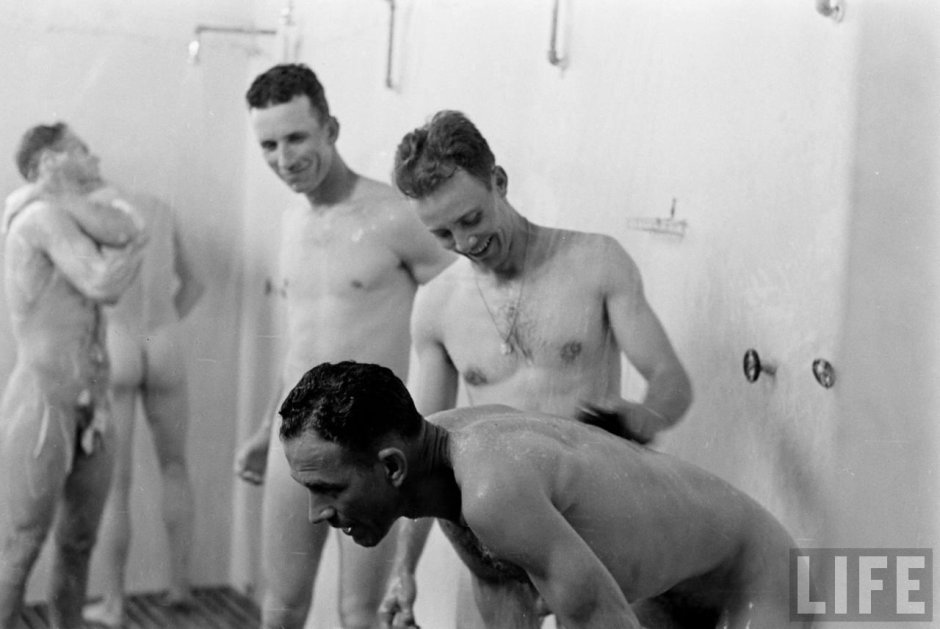 Vintage naked athletes