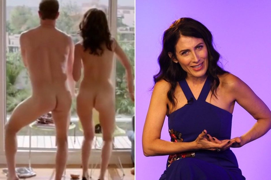 Lisa Edelstein naked in the film