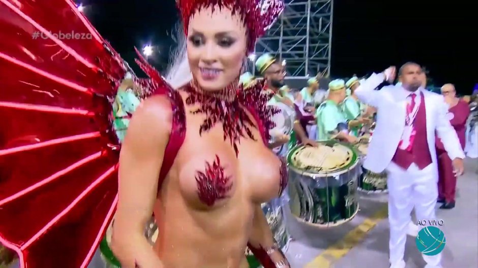 Completely naked carnival