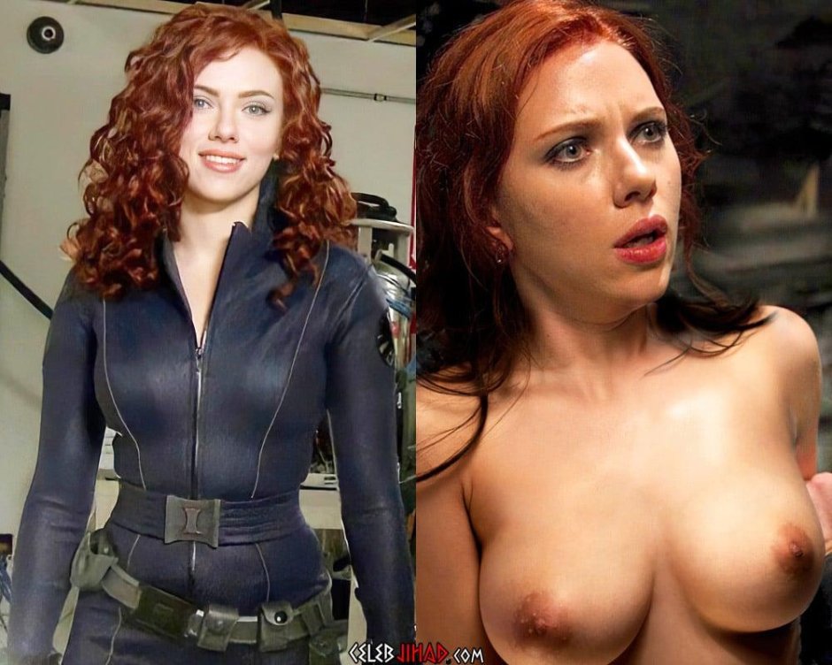 Scarlett Johansson Black Widow Naked