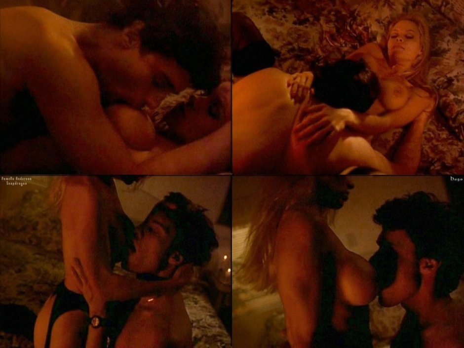 Pamela Anderson Erotic scenes