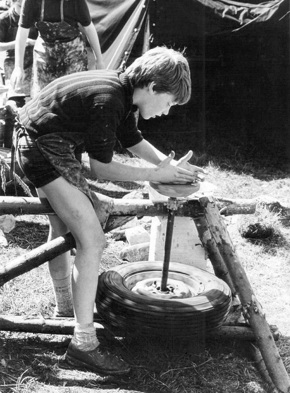 Boys in Retro shorts