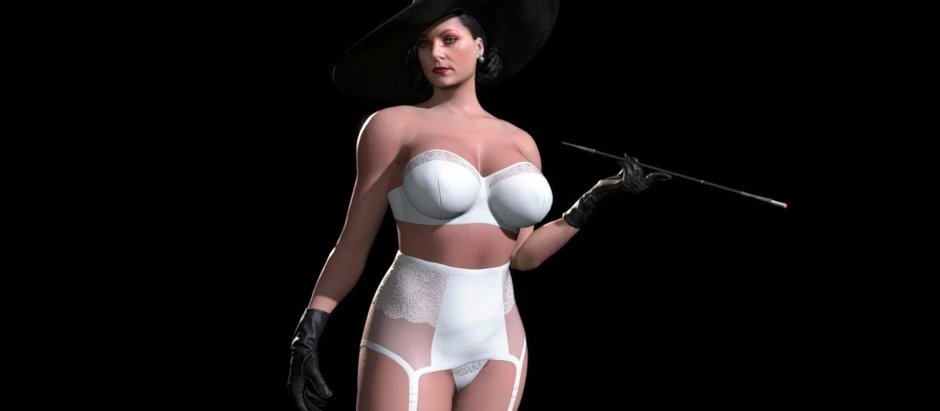 Resident Evil Village Lady Dimitrevka in Lower underwear