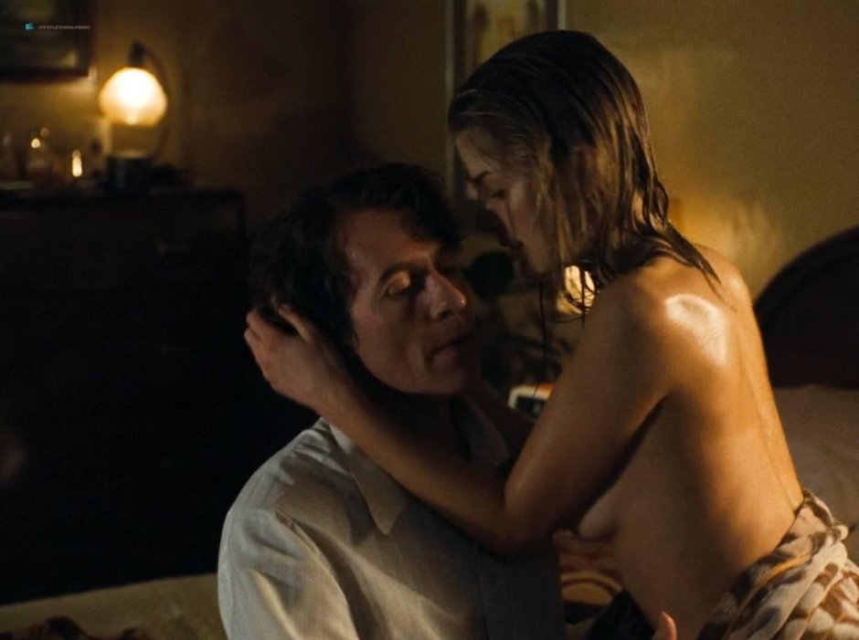 Rosamund rations naked in the movie