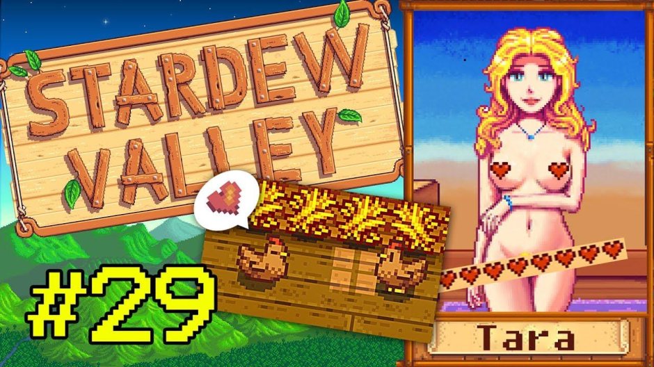 Erotic mod on Stardew Valley