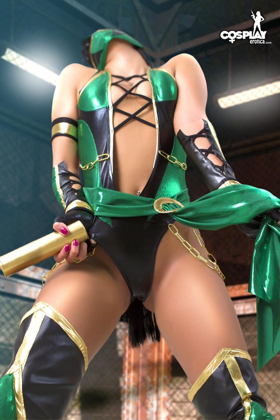 Mortal Kombat XXX JADE Naked cosplay
