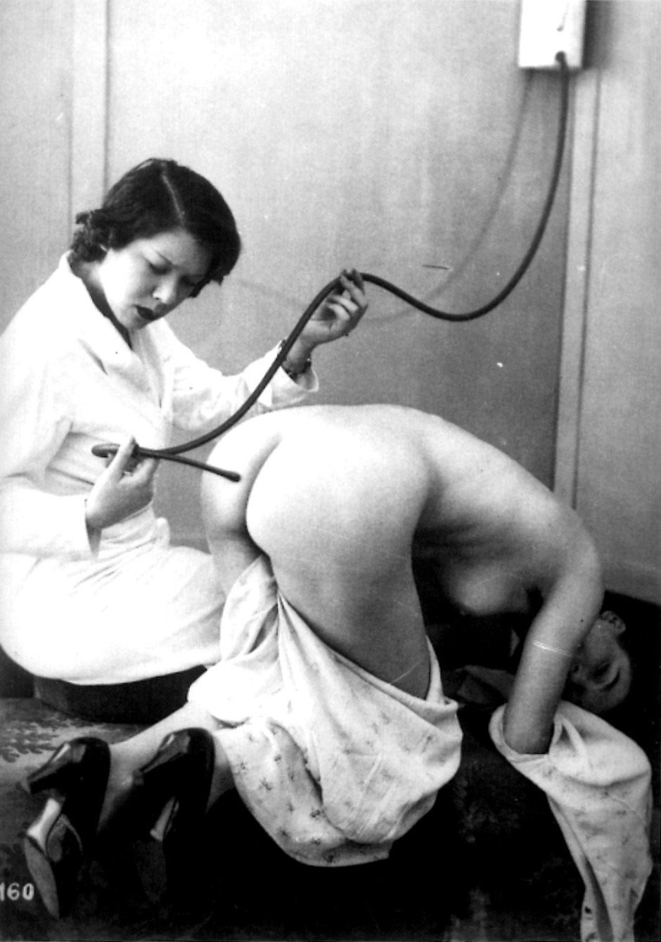 Female medical examination retro
