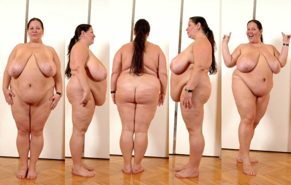 Fat Women undress