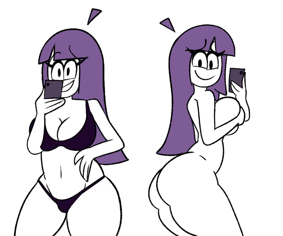 Lila Spooky month hot