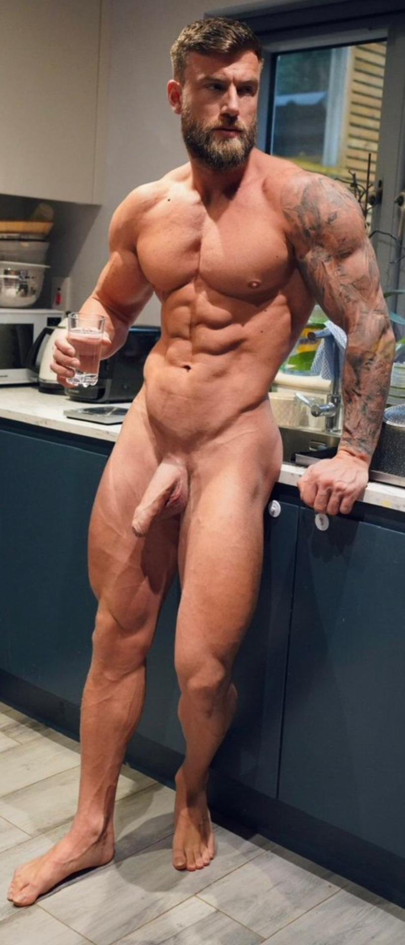 Naked Penis Matty Gilbert Original Irish Viking